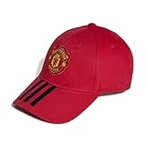 adidas MUFC BB Cap Hat, real red/Black/White, OSFL