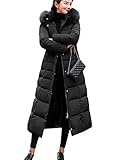 OranDesigne Warm Winterjacke Damen Wintermantel Lange Winter Jacke Parka Mantel...