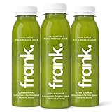 FRANK JUICE LEAN MACHINE, kaltgepresster veganer Saft mit Kokoswasser, Spinat, Grünkohl,...