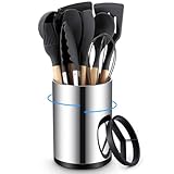 Zaxiva Besteckhalter 3 Teilig für Küche Esszimmer Abtropfschale Besteckkasten