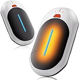 Handwärmer Elektrisch 2er Pack, 6000mAh Ultrathin Wiederaufladbar Handwärmer,...