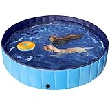 Yaheetech Hundepool für Hunde, Swimmingpool 160 x 30 cm, Hund Planschbecken...