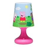 Paladone Peppa Pig Offiziell lizenzierte Tischlampe mit 2 Lichtmodi,...