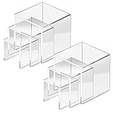 HBselect Displayständer aus transparentem Acryl, klares Acryl, Schmuckständer,...