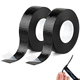 2 Rollen Selbstverschweißendes Isolierband - 5m x 23mm x 0.8mm - Isolierband Schwarz,...