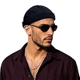 Clakllie Cap Herren Hut Damen Docker-Cap Hafenmütze Seemannsmütze Unisex...