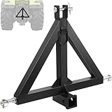 VEVOR Dreipunkt Anhängerkupplung 634x608x165mm Dreipunktaufnahme mit 5,08cm Anhänger...