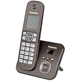 Panasonic KX-TG6821GA DECT Schnurlostelefon mit Anrufbeantworter (strahlungsarm,...