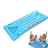 Bierhöhe Billardtisch, aufblasbarer Pong -Tisch - Floating Pingpong Raft,Bier aufblasbare...