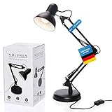 Retro Arbeitsplatzlampe Leselampe Schreibtischlampe Tischlampe Arbeitsplatz-leuchte...
