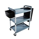Hand Trucks Schönheitssalonwagen, Wagen, Teewagen, Küchenwagen, 3 Regale,...