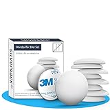 SilverRack® Türstopper Wand selbstklebend Weiß [10 Stück] - 3M Wandpuffer als...
