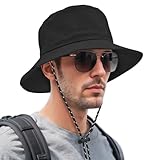 Durio Regenhut Herren Wasserdicht | Bucket Hat | Sommerhut Herren Anglerhut | Neutraler...