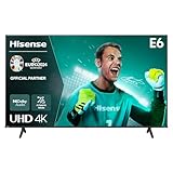 Hisense 55E6NT 139cm (55 Zoll) Fernseher, 4K UHD Smart TV, Precision Colour, HDR, Dolby...