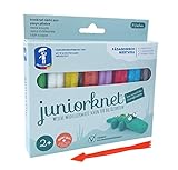 Feuchtmann 628.0309 - JUNiORKNET Basic Pack, 8 Stangen in 8 Farben, geschmeidige...