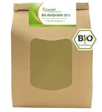 BIO Hanfprotein - 1 kg Vorratspack | Pflanzliches Eiweißpulver von Piowald |...