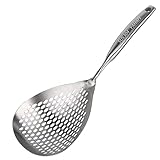Schaumkelle Schaumlöffel - Sieb Edelstahl 304. Es ist ein Abseihlöffel zum Kochen und...