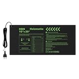 HBN Pflanzen Heizmatte Wärmematte Wärmeplatte für Sämling und Samen, 17.5W,...
