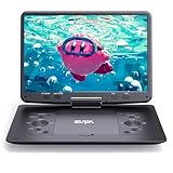 SUNPIN 16.9'' Tragbarer DVD Player mit 14.1'' HD Bildschirm,DVD Player Auto...