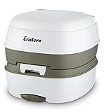 HDmirrorR MH-Online Deluxe Campingtoilette Bequeme Sitzhöhe, Abnehmbarer Abwassertank 17...