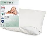 Allsana Allergiker Kissenbezug 80x80 cm | Allergie Bettwäsche | Anti Milben Encasing |...