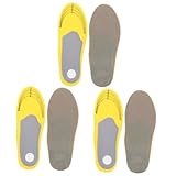 Homoyoyo 3 Paare Sport-Einlegesohle Einlagen Frauen Kissen für Schuhe Abstandshalter...