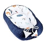 Warmes Nestchen Baby 90x50 cm - Kuschelnest Neugeborene Nestchen Winter/Herbst...