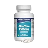 Aloe Vera 6000mg - 360 Tabletten - Geeignet für Veganer - Versorgung für 6 Monate -...