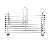 Hosenbügel Metall 40 cm, Rockbügel, Kleiderbügel Hosen Röcke Platzsparend...