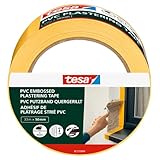 tesa Putzband PVC mit Prägung - Putzklebeband mit hochwertigem PVC-Trägermaterial, von...
