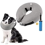 Nasjac Aufblasbares Halskrause Hund, Verstellbares Weiches Bequemes...