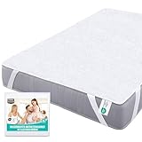 Utopia Bedding Matratzenschoner 90 x 200 cm Wasserdicht, Mit Elastisch...