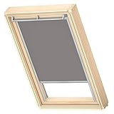 VELUX Original Dachfenster Verdunkelungsrollo, M06, 306, Grau, mit Grauer...