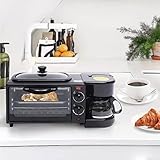CHIMHOON 3-in-1-Frühstücksstation mit Kaffeemaschine...