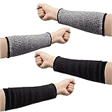 BLMHTWO 2 Paar Schnittfeste Ärmel, Unterarmschutz Arm Sleeves Herren Damen Bequem und...