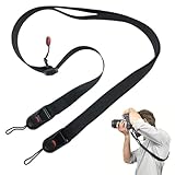 COYUN 1x Kamera Schultergurt, Kamera Tragegurt Schnellverschluß, Verstellbarer...