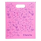 Step by Step Heftbox mit Tragegriff, Pink, für Hefte und Schnellhefter, DIN A4,...