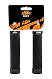 KTM Team Diamond Fahrradgriffe Lenkergriffe - Rubber Lock - schwarz
