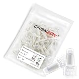 Chanzon CE1-Crimpverbinder aus reinem Kupfer mit geschlossenem Ende für 22–16 AWG Gauge...