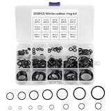 200-teiliges O-Ring-Sortiment, Dichtungssätze, Gummidichtungen, O-Ring-Kits,...