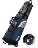 Findway Golf Reisetasche mit Rädern, Hochwertige wasserdichte Golftasche für...