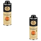 Château de l’huile Kürbiskernöl 250ml Dose, 2er Pack - Kaltgepresst - In...