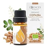 Essences Bulgaria Bio-Copaiba Ätherisches Öl 10ml | Copaifera officinalis | 100%...