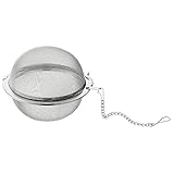 WMF Gourmet Teesieb 6,5 cm, Teekugel mit Kette, Teeei, Gewürzsieb, Gewürzei,...