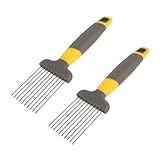 CRILSTYLEO 2St Zwiebel schneiden Zitronenschäler Fleischhalter-Slicer-Werkzeuge Küche...