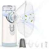 Gindoly Inhalator Vernebler Geräuscharmes, Tragbarer Inhalationsgerät Set,...