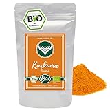 Azafran BIO Kurkuma (Curcuma) Pulver - Premium Kurkumawurzel gemahlen 250g