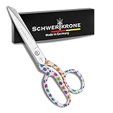 Schwertkrone Stoffschere Schneiderschere 8' geschmiedet 20 cm Made in Germany...