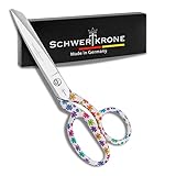 Schwertkrone Stoffschere Schneiderschere 8' geschmiedet 20 cm Made in Germany...