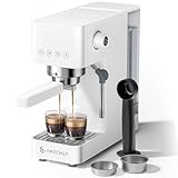 AMZCHEF Siebträgermaschine 20 Bar, Espressomaschine mit professionellem...
